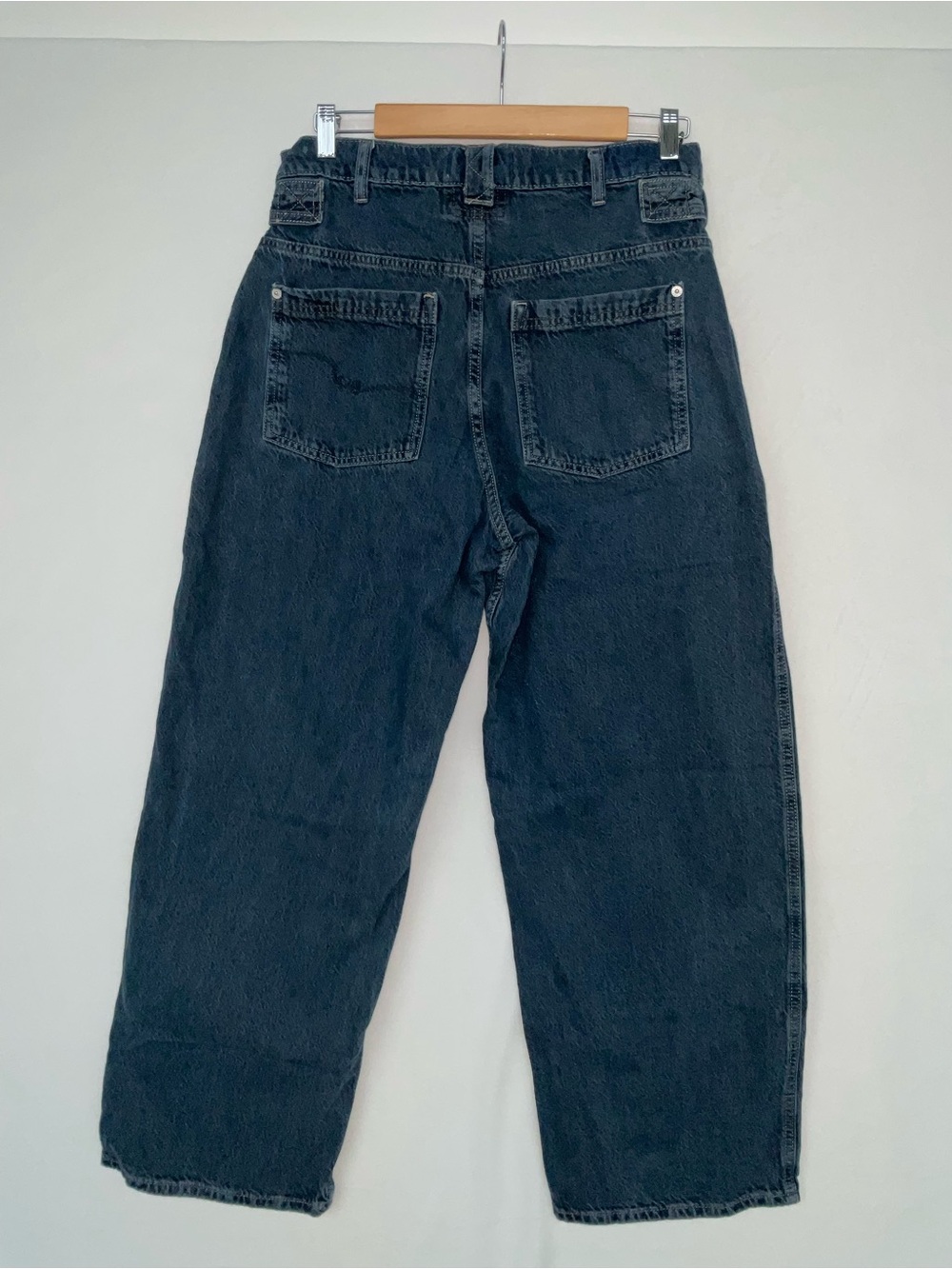 We the Free People Blue Jay Belted Boyfriend Jeans - Picture 9 of 10